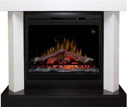 Каминокомплект Dimplex Vancouver - Фактурный белый с очагом Symphony 26&#039;&#039; DF2624-L