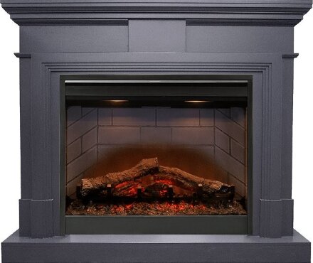 Каминокомплект Dimplex Coventry Graphite Grey - Серый графит с очагом Symphony 26&#039;&#039; DF2608-INT