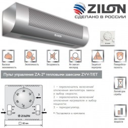 Zilon ZVV-1.5E9T 2.0 тепловая завеса