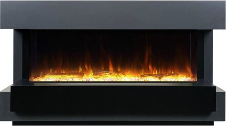 Каминокомплект Royal Flame Cube 50 - Серый графит с очагом Astra 50 RF