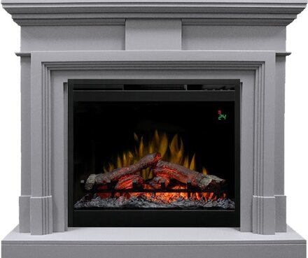 Каминокомплект Dimplex Coventry Gray - Серый с очагом Symphony 26&#039;&#039; DF2624-L