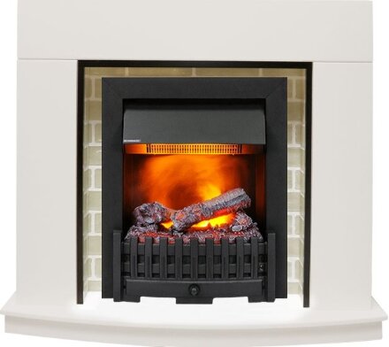 Каминокомплект Dimplex Montana - Белый с очагом Danville Black FB2