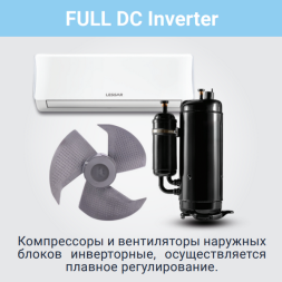 Lessar LS-HE09KRE2A/LU-HE09KRE2A Amigo инверторная сплит-система