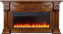 Каминокомплект Royal Flame London - Орех с очагом Vision 42 LED