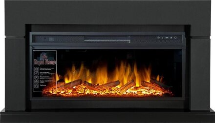 Каминокомплект Royal Flame Lindos Graphite Grey (Ширина 1520мм) с очагом Vision 42 LOG LED