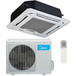 Midea MCD1-48HRN1-R/MOU-48HN1-RR (панель T-MBQ-02M4) кондиционер кассетного типа