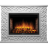 Портал Firelight Quadro 30 песчаник античный белый / белая эмаль