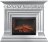 Каминокомплект Dimplex Valletta - Белый с очагом Symphony 30&#039;&#039; DF3020-INT