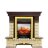 Каминокомплект Royal Flame Pierre Luxe - Темный дуб / Шампань с очагом Fobos FX M Brass