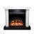 Каминокомплект Royal Flame Vancouver - Фактурный белый с очагом Jupiter FX New