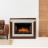 Портал Firelight Prestigio 30 кирпич белый, шпон дуб