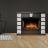 Портал Firelight Excalibur 30 песчаник белый, шпон венге