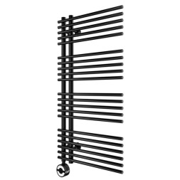 Royal Thermo Pino black П21 500х1000 (встроен. диммер) электрополотенцесушитель
