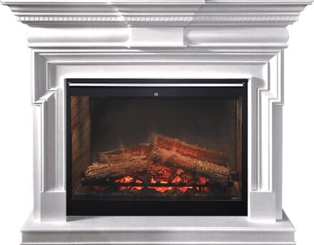 Каминокомплект Dimplex Torino - Белый с очагом Symphony 30&#039;&#039; DF3020-INT
