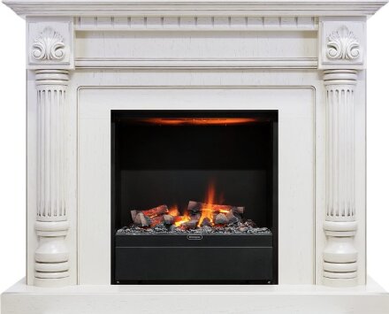 Каминокомплект Dimplex Edinburg - Слоновая кость с очагом Albany