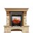 Каминокомплект Royal Flame Pierre Luxe - Дуб / Сланец с очагом Fobos FX M Black