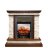 Каминокомплект Royal Flame Calgary - Дуб / Сланец белый с очагом Fobos FX M Black