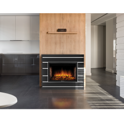 Портал Firelight Moderno 25 черный дуб