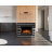 Портал Firelight Moderno 25 черный дуб