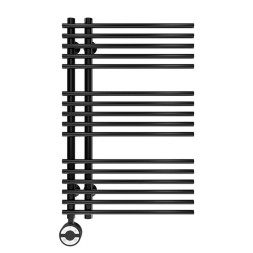 Royal Thermo Pino black П16 500х800 (встроен. диммер) электрополотенцесушитель