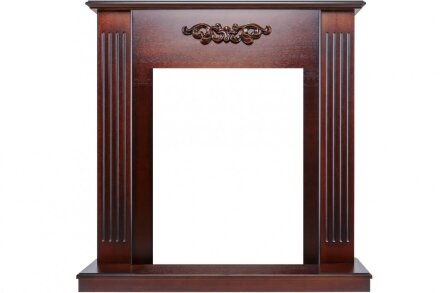 Каминокомплект Dimplex Lumsden - Махагон коричневый антик с очагом Danville Antique Brass FB2