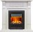 Каминокомплект Dimplex Venice - Фактурный белый с очагом Brookline Black