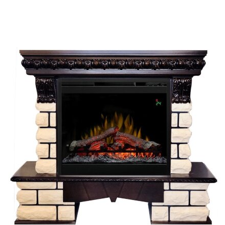 Каминокомплект Dimplex Pierre Luxe Lord - Темный дуб/Шампань с очагом Symphony 26&#039;&#039; DF2624-L