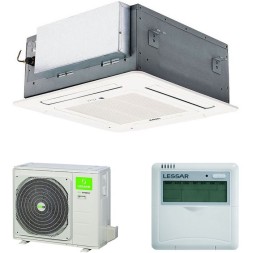 Lessar LS-HE12BCWA2/LU-HE12UWA2/LZ-B4COBA кассетная инверторная сплит-система