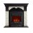 Каминокомплект Royal Flame Dublin - Венге / Сланец белый с очагом Aspen Black