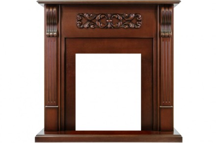 Каминокомплект Dimplex Venice - Махагон коричневый антик с очагом Danville Antique Brass FB2