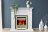 Каминокомплект Dimplex Venice - Фактурный белый с очагом Danville Antique Brass FB2