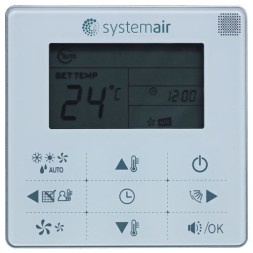 Кондиционер Systemair SYSPLIT DUCT 76 HP R
