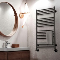 Royal Thermo Casa black П14 500х800 (встроен. диммер) электрополотенцесушитель