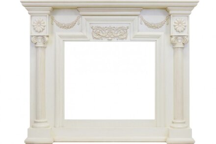 Каминокомплект Dimplex London - Слоновая кость с очагом Symphony 26&#039;&#039; DF2608-INT