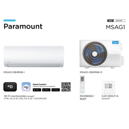 Midea MSAG1-09HRN8-I/MSAG1-09HRN8-O Paramount сплит-система
