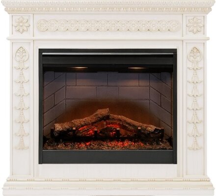 Каминокомплект Dimplex Milan - Слоновая кость с очагом Symphony 26&#039;&#039; DF2608-INT