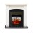 Каминокомплект Royal Flame Baltimore - Слоновая кость, черный с очагом Majestic FX M Black