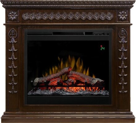 Каминокомплект Dimplex Milan - Темный дуб с очагом Symphony 26&#039;&#039; DF2624-L
