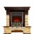 Каминокомплект Royal Flame Pierre Luxe угловой - Темный дуб / Сланец с очагом Aspen Gold
