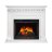 Каминокомплект Royal Flame Valletta - Белый с очагом Vision 30 EF LED FX