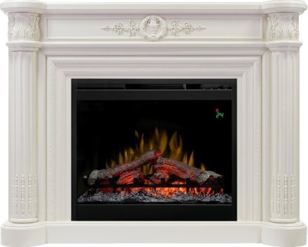 Каминокомплект Dimplex Manor - Белый дуб с очагом Symphony 26&#039;&#039; DF2624-L