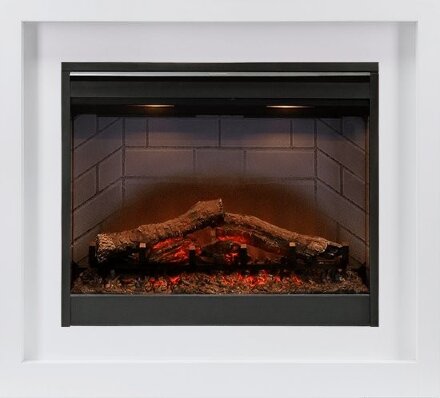 Каминокомплект Dimplex Bronx - Белый с очагом Symphony 26&#039;&#039; DF2608-INT