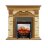Каминокомплект Royal Flame Dublin -  Дуб / Сланец с очагом Fobos FX M Black