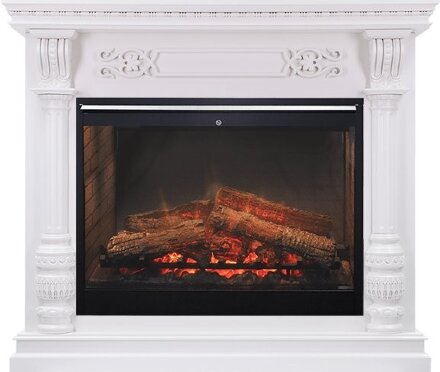 Каминокомплект Dimplex Nation - Белый дуб с очагом Symphony 30&#039;&#039; DF3020-INT