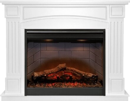 Каминокомплект Dimplex Boston - Белый с очагом Symphony 26&#039;&#039; DF2608-INT