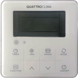 Quattroclima QV-I12CGE/QN-I12UGE/QA-ICP13 кассетная инверторная сплит-система