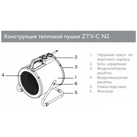 Электрическая пушка Zilon ZTV-3C N2