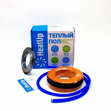 HeatUp 600Вт/30м/ S обогрева м2: 4 кабель для теплого пола