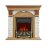 Каминокомплект Royal Flame Dublin - Дуб / Сланец белый с очагом Aspen Gold
