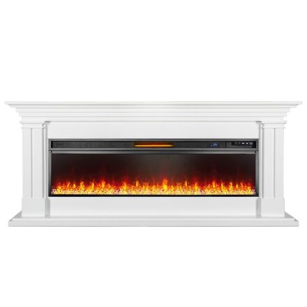 Каминокомплект Royal Flame Lyon 60 - Белый с очагом Vision 60 LED